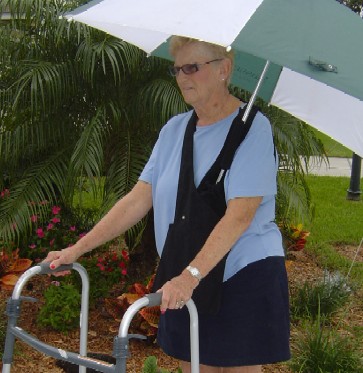 Brella Bag Hands Free Umbrella Holder